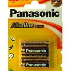 PILAS PANASONIC ALCALINA R-3 BL/4