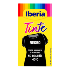 IBERIA TINTE DE ROPA NEGRO