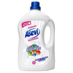etergente líquido Asevi colores 3 l