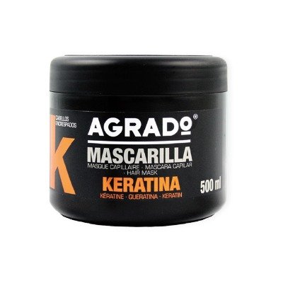 Mascarilla Reparación cabellos keratina Agrado 500 ml