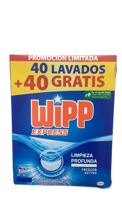 Detergente Wipp express