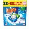 Detergente cápuslas Wipp Express 33+ 33 lavados gratis